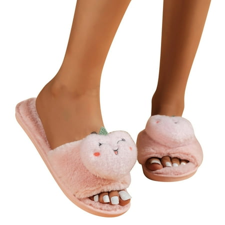 Qufokar Flip Flops for Women Size 9 Women S Indoor Outdoor Slippers Ladies Fashion Cartoon Fruit Decoration Open Toe Warm Woolly Flat Cotton Slippers
Qufokar Flip Flops for Women Size 9 Women S Indoor Outdoor Slippers Ladies Fashion Cartoon Fruit Decoration Open Toe Warm Woolly Flat Cotton Slippers