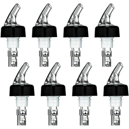 8 Pieces Automatic Measured Pourer Spout Pourer with Tail and Collar Liquor Pourers 1 Oz/ 30 Ml
8 Pieces Automatic Measured Pourer Spout Pourer with Tail and Collar Liquor Pourers 1 Oz/ 30 Ml