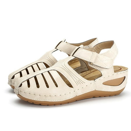 Puntoco Women S Sandals Clearance Women S Ladies Girls Comfortable Ankle Hollow Round Toe Sandals Soft Sole Shoes Beige
Puntoco Women S Sandals Clearance Women S Ladies Girls Comfortable Ankle Hollow Round Toe Sandals Soft Sole Shoes Beige