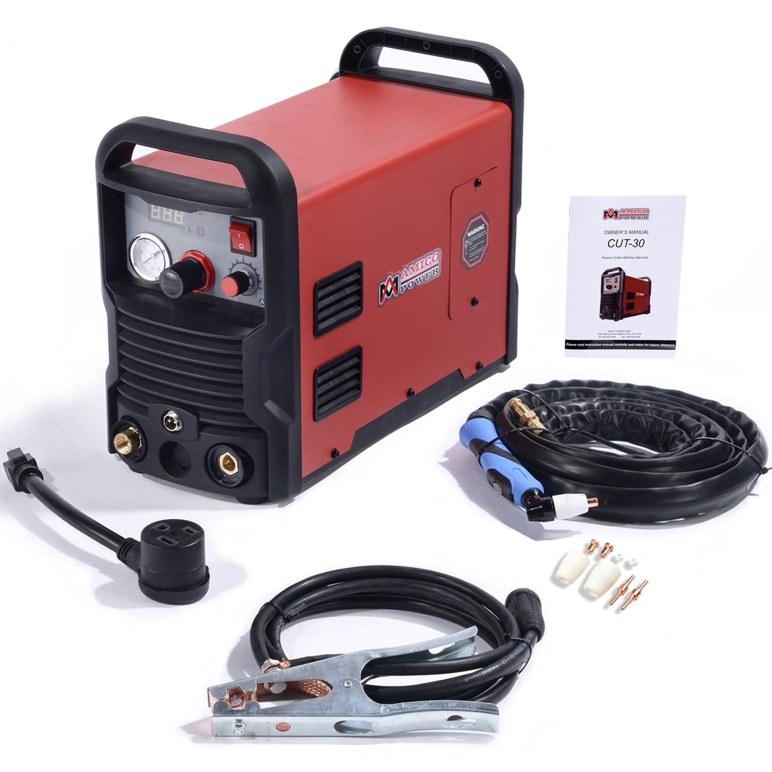 CUT 30 30 Plasma Cutter DC Inverter 110 230V Dual Voltage Cutting