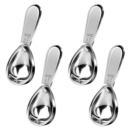 Ekeka New Arrivals 4pcs Home Measuring Spoon Short Handle Cafe Ergonomic For Coffee Stainless Steel
Ekeka New Arrivals 4pcs Home Measuring Spoon Short Handle Cafe Ergonomic For Coffee Stainless Steel