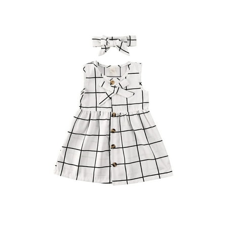 Bmnmsl Summer Toddler Dress Child Baby Girl Plaid Button Dresses Princess Party Wedding Dress
Bmnmsl Summer Toddler Dress Child Baby Girl Plaid Button Dresses Princess Party Wedding Dress