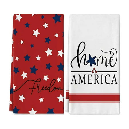 Wanlex Independence Day Kitchen Towels Set Of 2 Star Flower Print Dish Towels Independence Day Decorations
Wanlex Independence Day Kitchen Towels Set Of 2 Star Flower Print Dish Towels Independence Day Decorations