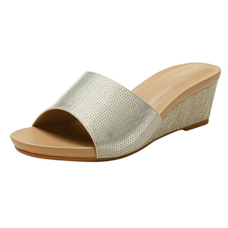 Larisalt Beach Sandals For Women Women s Flat Sandals with Rhinestone Open Toe Elastic Slip On Slingback Comfort Casual Walking Sandals Gold
Larisalt Beach Sandals For Women Women s Flat Sandals with Rhinestone Open Toe Elastic Slip On Slingback Comfort Casual Walking Sandals Gold