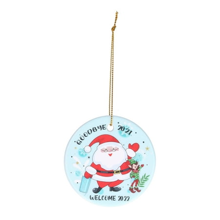 Round Hanging Ornament Christmas Tree Pendant Rich Color Heat Resistant Wearable For Holiday Decoration F
Round Hanging Ornament Christmas Tree Pendant Rich Color Heat Resistant Wearable For Holiday Decoration F