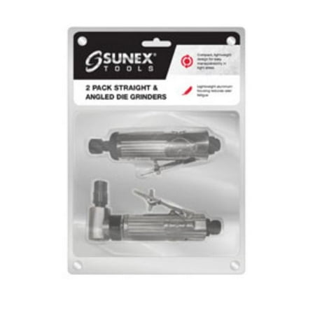 Sunex Tools SUU-SX2PK 0.25 in. Mini Die Grinder Kit - 2 Piece
