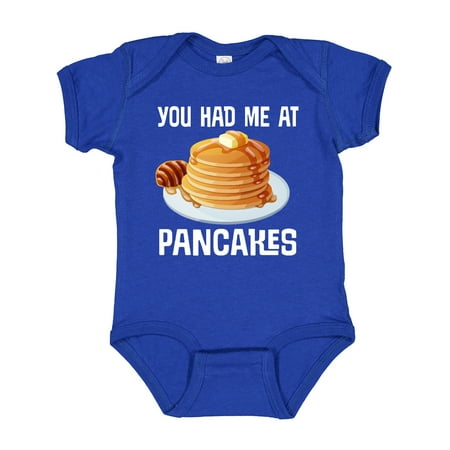 Inktastic You Had Me at Pancakes Gift Baby Boy or Baby Girl Bodysuit