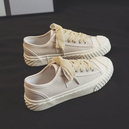 Women‘s Solid Color Canvas Shoes Ribbon Shoelaces Round Toe Low Top Casual Sneakers Women‘s Footwear
Women‘s Solid Color Canvas Shoes Ribbon Shoelaces Round Toe Low Top Casual Sneakers Women‘s Footwear