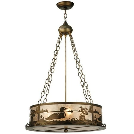 MEYDA 126145 21.5 in. W Loon Inverted Pendant