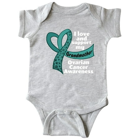 Inktastic I Love and Support My Grandmother Ovarian Cancer Teal Ribbon Gift Baby Boy or Baby Girl Bodysuit
Inktastic I Love and Support My Grandmother Ovarian Cancer Teal Ribbon Gift Baby Boy or Baby Girl Bodysuit
