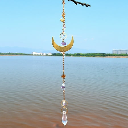 Ameiqe Window Beautiful Hanging Ornament Crystal Prism Suncatcher Crystal Pendant For Indoor Garden(G)
Ameiqe Window Beautiful Hanging Ornament Crystal Prism Suncatcher Crystal Pendant For Indoor Garden(G)