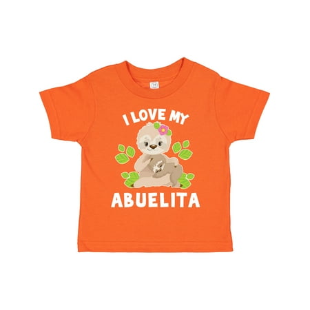 Inktastic Cute Sloth I Love My Abuelita with Green Leaves Gift Toddler Boy or Toddler Girl T-Shirt
Inktastic Cute Sloth I Love My Abuelita with Green Leaves Gift Toddler Boy or Toddler Girl T-Shirt