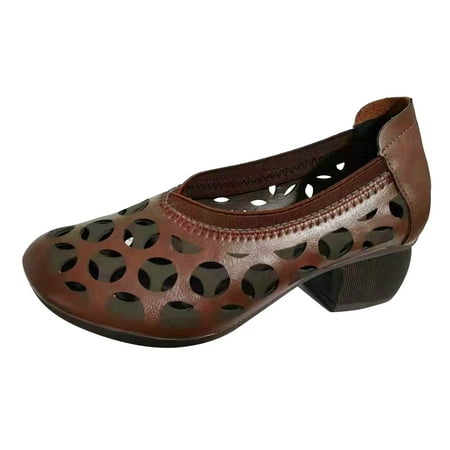 GNEIKDEING Leisure Women s Summer Hollow Out Non Slip High Heels Round Toe Breathable Slip On Lazy Shoes Gift on Clearance
GNEIKDEING Leisure Women s Summer Hollow Out Non Slip High Heels Round Toe Breathable Slip On Lazy Shoes Gift on Clearance