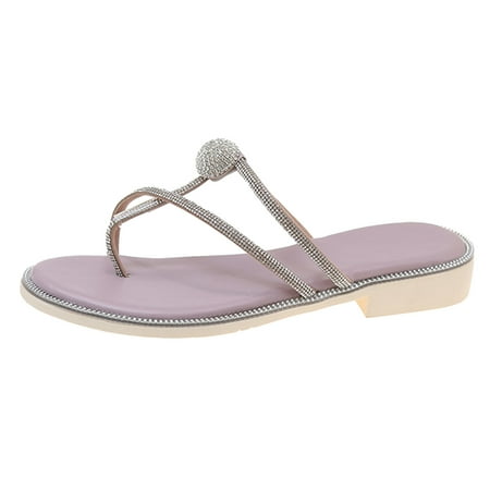 Aompmsdx Women Sandals Girls Rhinestone Sets Slippers Sandals Flat Straps Casual Home Sandals Slippers Beach Slipperspumps
Aompmsdx Women Sandals Girls Rhinestone Sets Slippers Sandals Flat Straps Casual Home Sandals Slippers Beach Slipperspumps