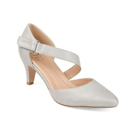 JOURNEE COLLECTION Womens Silver Strap Cushioned Asymmetrical Tillis Almond Toe Kitten Heel Pumps 9.5
JOURNEE COLLECTION Womens Silver Strap Cushioned Asymmetrical Tillis Almond Toe Kitten Heel Pumps 9.5