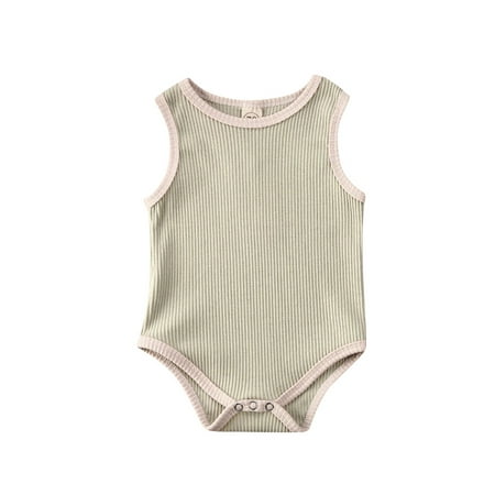 Canrulo Unisex Toddler Infant Baby Boys Girls Sleeveless Knitted Romper One-Piece Bodysuit Jumpsuit Outfits Green 3-9 Months
Canrulo Unisex Toddler Infant Baby Boys Girls Sleeveless Knitted Romper One-Piece Bodysuit Jumpsuit Outfits Green 3-9 Months