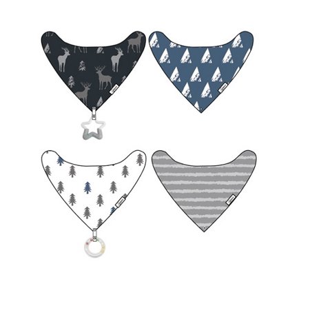 AVAIL 3-Pack Baby Bibs with Teething Toys/Teethers Set -Super Absorbent Organic Cotton Bibs for Baby Unisex
AVAIL 3-Pack Baby Bibs with Teething Toys/Teethers Set -Super Absorbent Organic Cotton Bibs for Baby Unisex