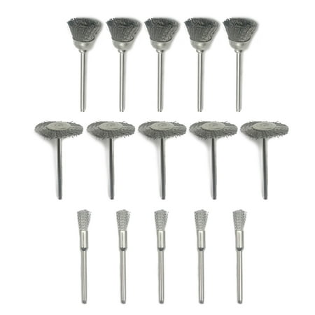 GRJIRAC 15/45pcs Stainless Steel Wire Wheel Wire Brush Metal Rust Removal Buffing Wheel
GRJIRAC 15/45pcs Stainless Steel Wire Wheel Wire Brush Metal Rust Removal Buffing Wheel