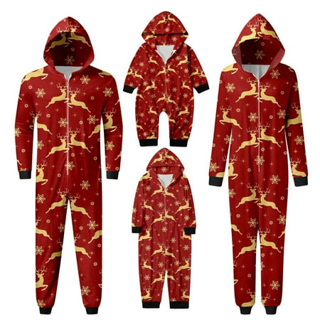 Matching Family Christmas Reindeer Pajamas Zipper Hooded Jumpsuit for Women Set Light Up Xmas Pjs Vacation Loungewear Sleepwear for Women Set Nightgown Girls 6 Baby 3M
Matching Family Christmas Reindeer Pajamas Zipper Hooded Jumpsuit for Women Set Light Up Xmas Pjs Vacation Loungewear Sleepwear for Women Set Nightgown Girls 6 Baby 3M