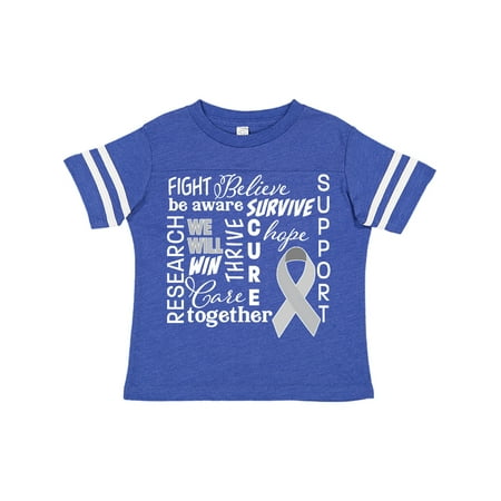 Inktastic Brain Cancer- Together We Will Win Gift Toddler Boy or Toddler Girl T-Shirt
Inktastic Brain Cancer- Together We Will Win Gift Toddler Boy or Toddler Girl T-Shirt