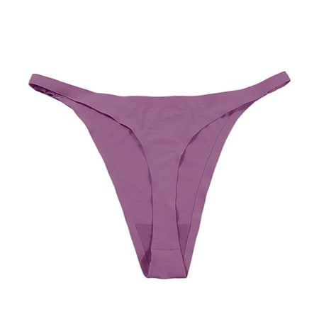 Zuwimk Panties For Women Seamless Thongs for Women Nylon No Show Thong Underwear Purple One Size
Zuwimk Panties For Women Seamless Thongs for Women Nylon No Show Thong Underwear Purple One Size