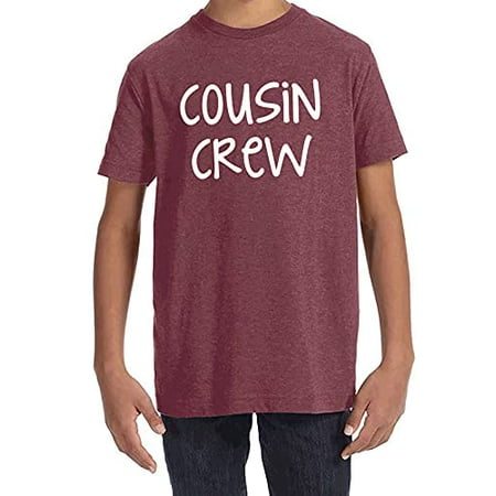 7 ate 9 Apparel Unisex Kids Cousin Crew T-Shirt for Baby and Toddler Boys or Girls Burgundy Shirt
7 ate 9 Apparel Unisex Kids Cousin Crew T-Shirt for Baby and Toddler Boys or Girls Burgundy Shirt