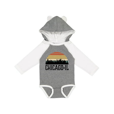 Inktastic Chicago Illinois Skyline Vintage Gift Baby Boy or Baby Girl Long Sleeve Bodysuit
Inktastic Chicago Illinois Skyline Vintage Gift Baby Boy or Baby Girl Long Sleeve Bodysuit