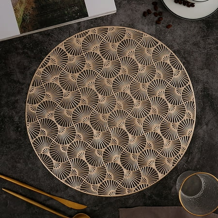 Leaveforme Table Mat No Deformation Heat Insulation PVC Anti-Skid Coaster Cushion for Dinning Table
Leaveforme Table Mat No Deformation Heat Insulation PVC Anti-Skid Coaster Cushion for Dinning Table