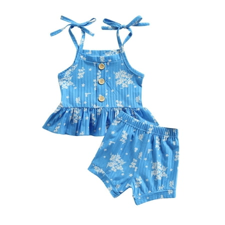 Xingqing 2PCs Toddler Kids Baby Girls Floral Printed Spaghetti Strap Tank Tops Shorts Pants Outfits Summer Clothes
Xingqing 2PCs Toddler Kids Baby Girls Floral Printed Spaghetti Strap Tank Tops Shorts Pants Outfits Summer Clothes