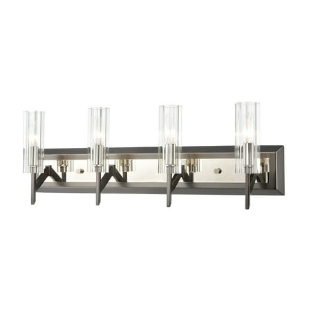 Elk Home Aspire 28 Wide 4-Light Vanity Light - Black Nickel
