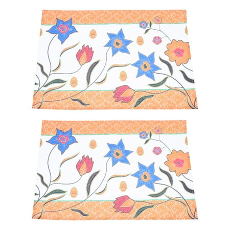 2Pcs Household Place Mats Heat-resistant Place Mats Decorative Patterns Placemats Decor
2Pcs Household Place Mats Heat-resistant Place Mats Decorative Patterns Placemats Decor