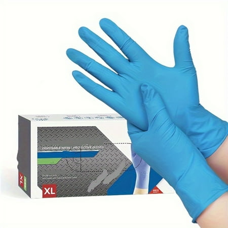 JZJDEWLO Waterproof Food-Safe Durable Nitrile Gloves for Household Cleaning Hair Dyeing and Kitchen Use - Oil-Resistant (50/100pcs)
JZJDEWLO Waterproof Food-Safe Durable Nitrile Gloves for Household Cleaning Hair Dyeing and Kitchen Use - Oil-Resistant (50/100pcs)