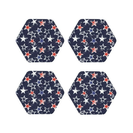 Tideii Watercolor Stars for Leather Coasters 4 Pieces Anti-fouling and Anti-scalding Decorative Coasters Suitable for Restaurants Kitchens Coffee Shops-Hexagon
Tideii Watercolor Stars for Leather Coasters 4 Pieces Anti-fouling and Anti-scalding Decorative Coasters Suitable for Restaurants Kitchens Coffee Shops-Hexagon