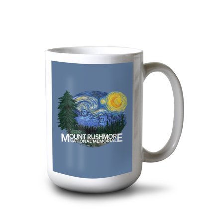 15 fl oz Ceramic Mug Mount Rushmore National Memorial South Dakota Starry Night Contour Dishwasher & Microwave Safe
15 fl oz Ceramic Mug Mount Rushmore National Memorial South Dakota Starry Night Contour Dishwasher & Microwave Safe