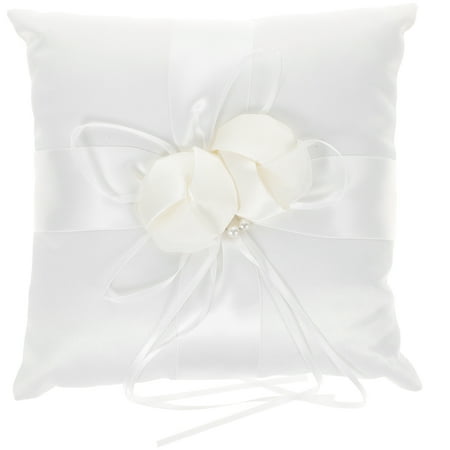 20*20cm Lovely Flower Buds & Faux Pearls Decor Bridal Wedding Ceramony Pocket Ring Pillow Cushion Bearer with Ribbons (White)
20*20cm Lovely Flower Buds & Faux Pearls Decor Bridal Wedding Ceramony Pocket Ring Pillow Cushion Bearer with Ribbons (White)