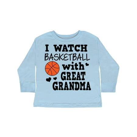Inktastic I Watch Basketball with Great Grandma Gift Toddler Boy Girl Long Sleeve T-Shirt
Inktastic I Watch Basketball with Great Grandma Gift Toddler Boy Girl Long Sleeve T-Shirt