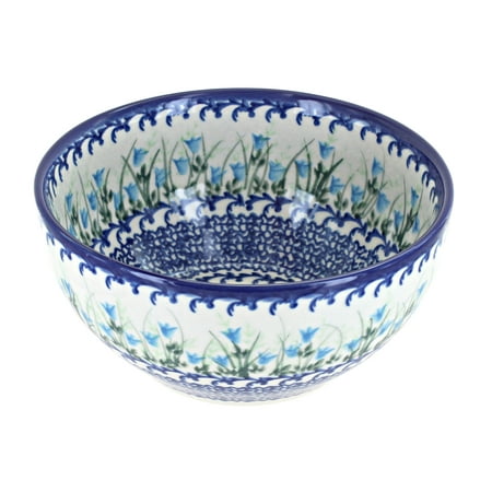 Blue Rose Polish Pottery Misty Cereal/Soup Bowl