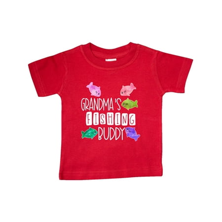 Inktastic Grandma s Fishing Buddy with Colorful Fish Gift Baby Boy or Baby Girl T-Shirt
Inktastic Grandma s Fishing Buddy with Colorful Fish Gift Baby Boy or Baby Girl T-Shirt