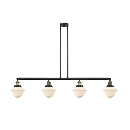 Innovations Lighting 214 Small Oxford Small Oxford 4 Light 52 Wide Linear Chandelier -
Innovations Lighting 214 Small Oxford Small Oxford 4 Light 52 Wide Linear Chandelier -