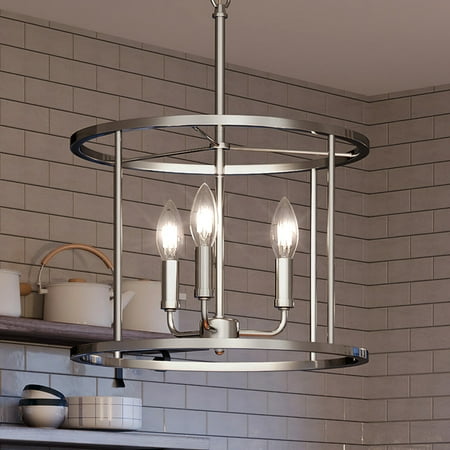 Luxury Modern Farmhouse Indoor Chandelier 18.00 H x 14.00 W with Transitional Style Elements Modern Design Polished Chrome Finish and Open Steel Frame UQL3795
Luxury Modern Farmhouse Indoor Chandelier 18.00 H x 14.00 W with Transitional Style Elements Modern Design Polished Chrome Finish and Open Steel Frame UQL3795