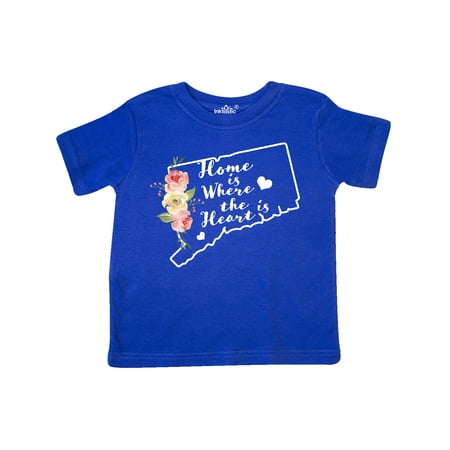 Inktastic Connecticut Home is Where The Heart is with Watercolor Floral Gift Toddler Boy or Toddler Girl T-Shirt
Inktastic Connecticut Home is Where The Heart is with Watercolor Floral Gift Toddler Boy or Toddler Girl T-Shirt