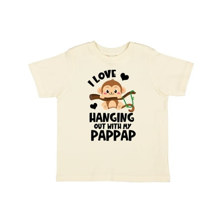 Inktastic Monkey I Love Hanging out with My Pappap Gift Toddler Boy or Toddler Girl T-Shirt
Inktastic Monkey I Love Hanging out with My Pappap Gift Toddler Boy or Toddler Girl T-Shirt