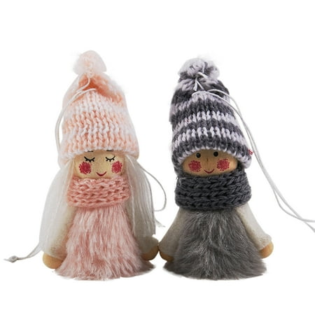 Veki 2PC Christmas Small Pendant Wool Plush Doll Pendant Christmas Home Scene Decoration Christmas Decorated Garland
Veki 2PC Christmas Small Pendant Wool Plush Doll Pendant Christmas Home Scene Decoration Christmas Decorated Garland