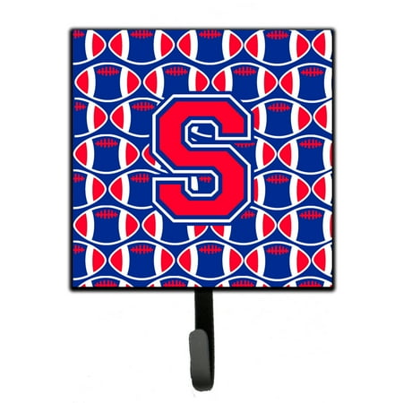 Carolines Treasures CJ1076-SSH4 Letter S Football Harvard Crimson and Yale Blue Leash or Key Holder 7Hx4.25W
Carolines Treasures CJ1076-SSH4 Letter S Football Harvard Crimson and Yale Blue Leash or Key Holder 7Hx4.25W