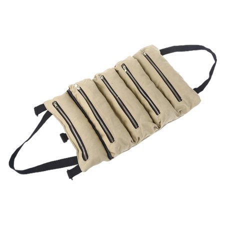 ZUARFY Tool Roll Pouch with 5 Spacious Pockets Multi-Purpose Tool Bags Roll Organizer
ZUARFY Tool Roll Pouch with 5 Spacious Pockets Multi-Purpose Tool Bags Roll Organizer