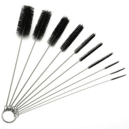 hksybuy 10pcs Nylon Tube Straw Brushes Set Glasses Keyboards Cleaning Brush (Black)
hksybuy 10pcs Nylon Tube Straw Brushes Set Glasses Keyboards Cleaning Brush (Black)