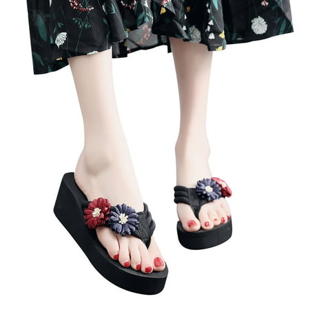 Aayomet Women s Ladies Summer Flower Home Wedges Beach Shoes Sandals Flip Flops Slippers Flip Flop Wedge Sandals for Women Blue 6
Aayomet Women s Ladies Summer Flower Home Wedges Beach Shoes Sandals Flip Flops Slippers Flip Flop Wedge Sandals for Women Blue 6
