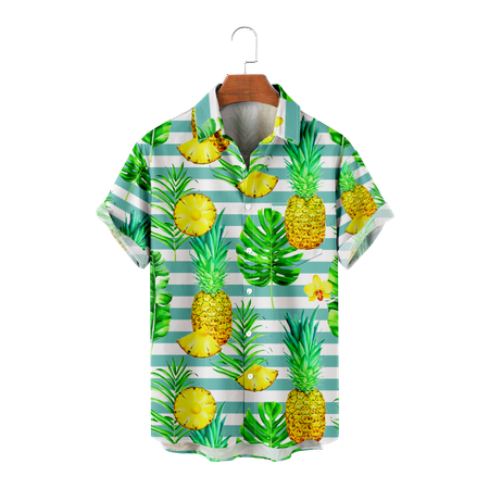 MLFU Mens Kids Short Sleeve Button Up Shirt Pineapple Printed Tee Shirts Cheap Clothing for Teen and Adult
MLFU Mens Kids Short Sleeve Button Up Shirt Pineapple Printed Tee Shirts Cheap Clothing for Teen and Adult