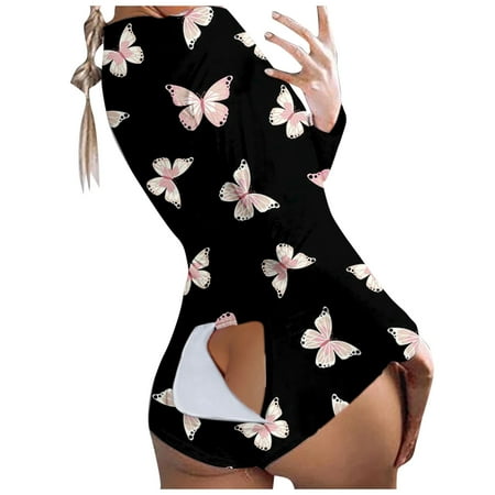 Pajamas For Women Buttoned Button Down Flap Adults Print Functional Womens Loungewear Set
Pajamas For Women Buttoned Button Down Flap Adults Print Functional Womens Loungewear Set