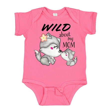 Inktastic Wild About My Mom- Mother and Baby Wolves Gift Baby Boy or Baby Girl Bodysuit
Inktastic Wild About My Mom- Mother and Baby Wolves Gift Baby Boy or Baby Girl Bodysuit